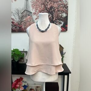 Philosophy Republic Clothing Women’s Tank Tops Small Sleeveless Double Layered